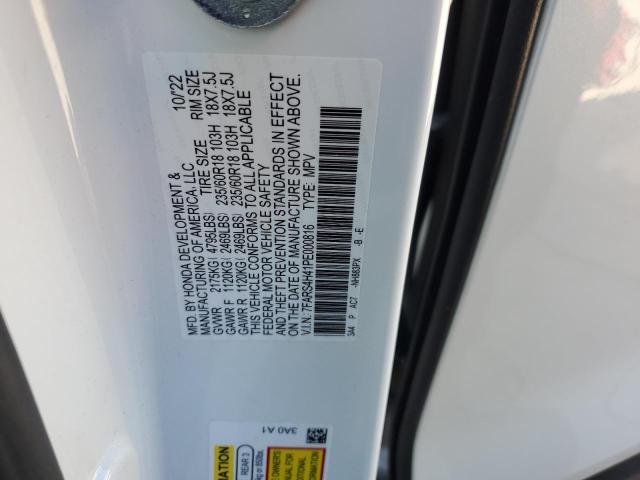 7FARS4H41PE000816 - 2023 HONDA CR-V EX WHITE photo 13