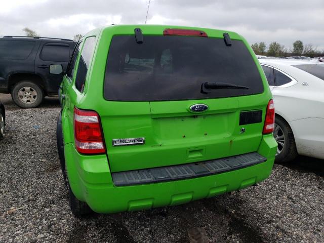 1FMCU4K32AKC79193 - 2010 FORD ESCAPE HYBRID GREEN photo 6