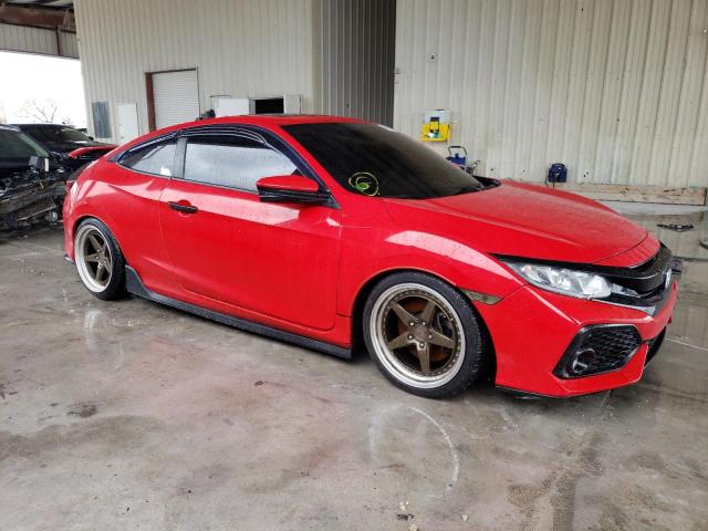 2HGFC3A59KH753796 - 2019 HONDA CIVIC SI RED photo 4