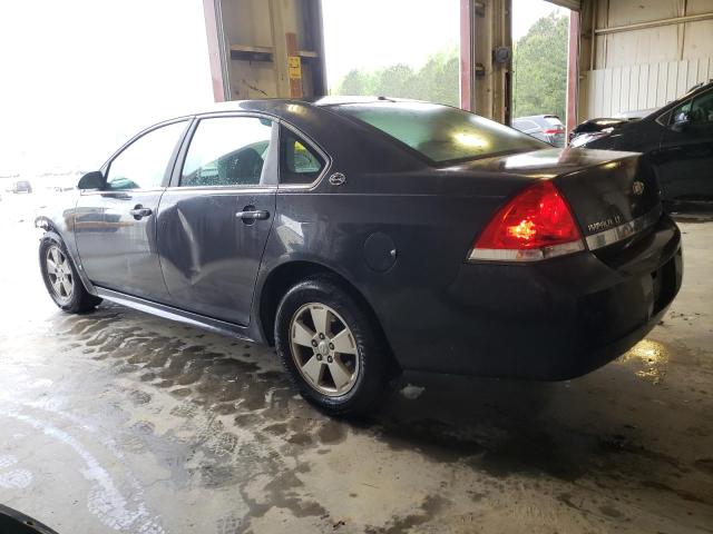 2G1WT57KX91193872 - 2009 CHEVROLET IMPALA 1LT BLUE photo 2