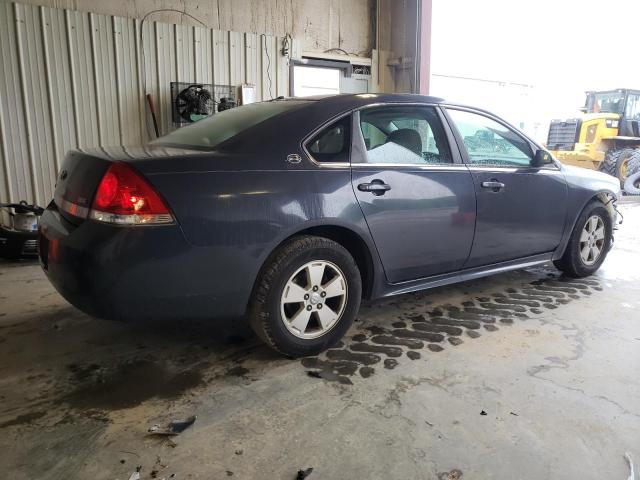 2G1WT57KX91193872 - 2009 CHEVROLET IMPALA 1LT BLUE photo 3