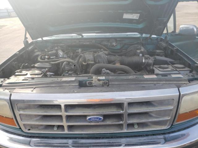 1FTEF14Y9TLA80573 - 1996 FORD F150 GREEN photo 11