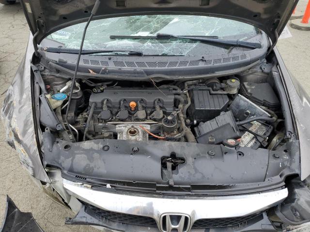 19XFA16589E047586 - 2009 HONDA CIVIC LX BROWN photo 11