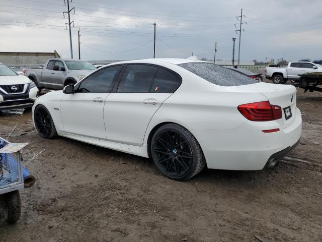 WBA5B1C52ED479645 - 2014 BMW 535 I WHITE photo 2