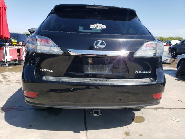 2T2ZK1BA6CC072663 - 2012 LEXUS RX 350 BLACK photo 6