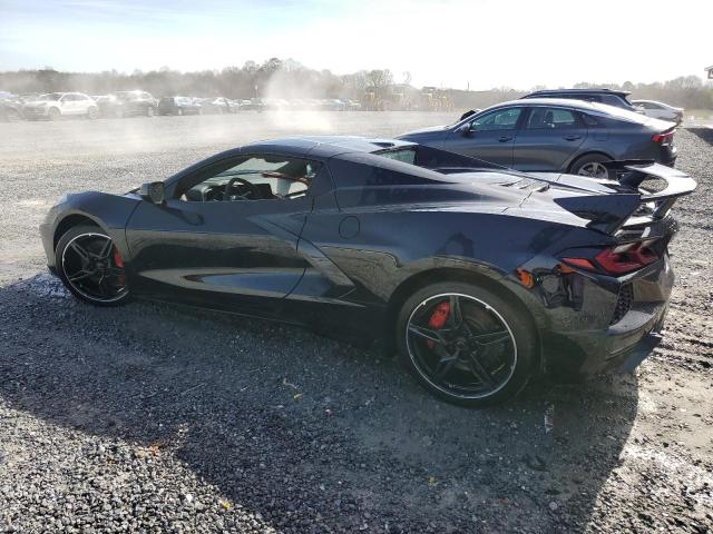 1G1YC3D43P5134192 - 2023 CHEVROLET CORVETTE STINGRAY 3LT BLACK photo 2