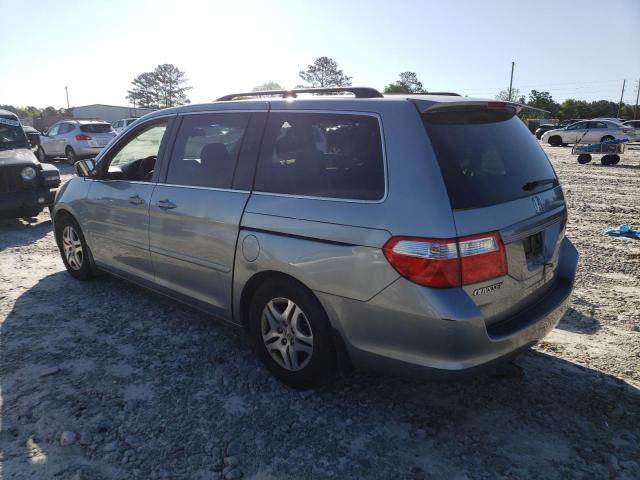 5FNRL38467B080780 - 2007 HONDA ODYSSEY EX SILVER photo 2