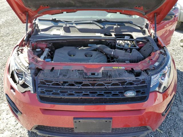 SALCR2BG1GH548683 - 2016 LAND ROVER DISCOVERY HSE RED photo 11