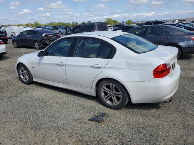 WBAVA33528P142054 - 2008 BMW 328 I WHITE photo 2