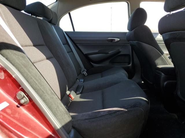 2HGFA1F61AH530050 - 2010 HONDA CIVIC LX-S RED photo 10