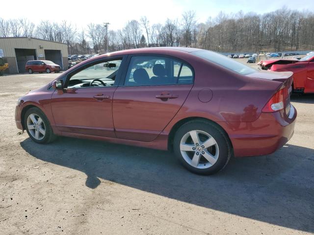 2HGFA1F61AH530050 - 2010 HONDA CIVIC LX-S RED photo 2