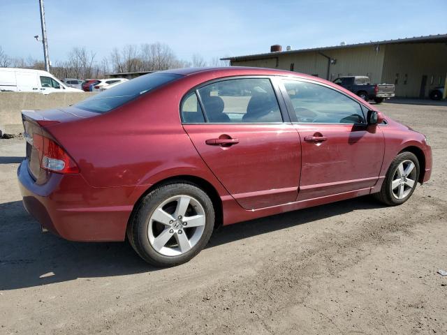 2HGFA1F61AH530050 - 2010 HONDA CIVIC LX-S RED photo 3
