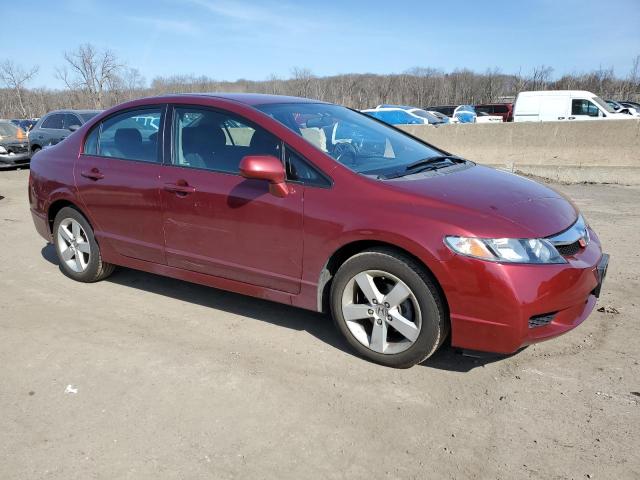 2HGFA1F61AH530050 - 2010 HONDA CIVIC LX-S RED photo 4