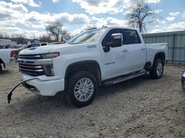 2GC4YVEYXN1213328 - 2022 CHEVROLET SILVERADO K3500 HIGH COUNTRY WHITE photo 1