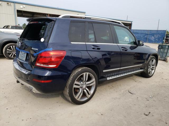 WDCGG8JB5EG211275 - 2014 MERCEDES-BENZ GLK 350 4MATIC BLUE photo 3