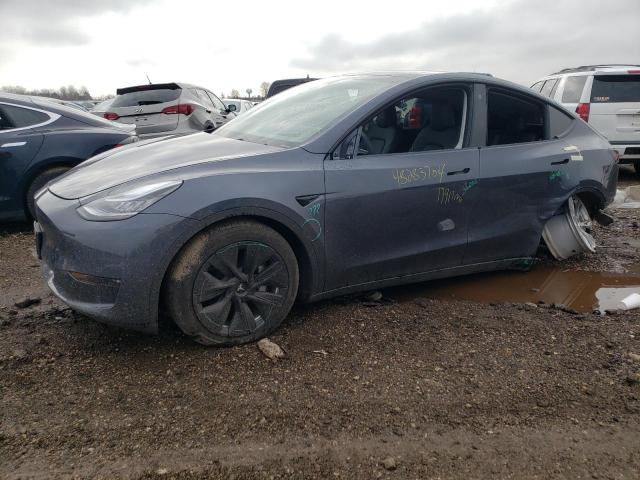 7SAYGDEEXPA053911 - 2023 TESLA MODEL Y GRAY photo 1