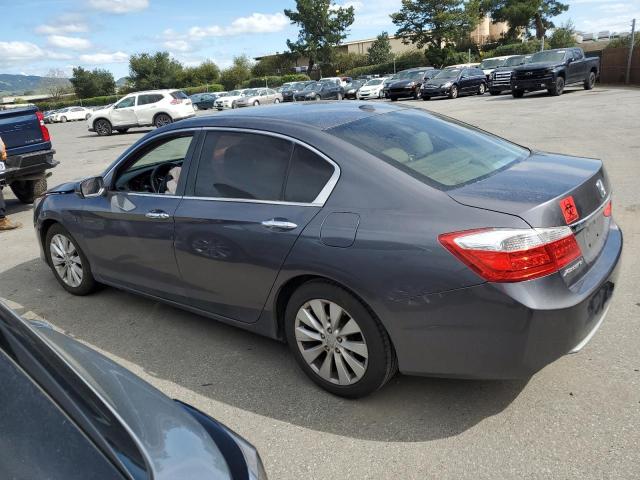 1HGCR2F8XEA236606 - 2014 HONDA ACCORD EXL GRAY photo 2