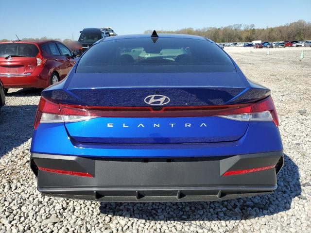 KMHLL4DG7RU658239 - 2024 HYUNDAI ELANTRA SE BLUE photo 6