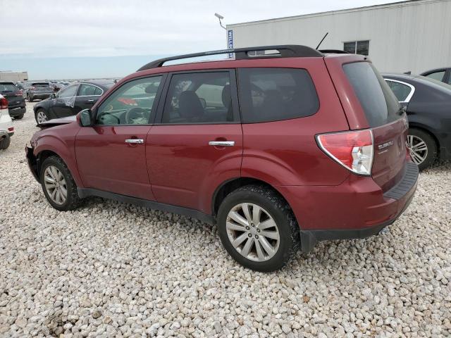 JF2SHACC0DH416121 - 2013 SUBARU FORESTER 2.5X PREMIUM RED photo 2