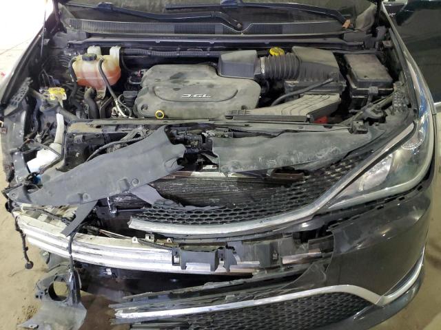 2C4RC1EG4HR570241 - 2017 CHRYSLER PACIFICA TOURING L PLUS BLACK photo 12