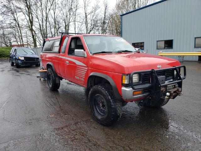 1N6HD16Y5PC407974 - 1993 NISSAN TRUCK KING CAB SE RED photo 4