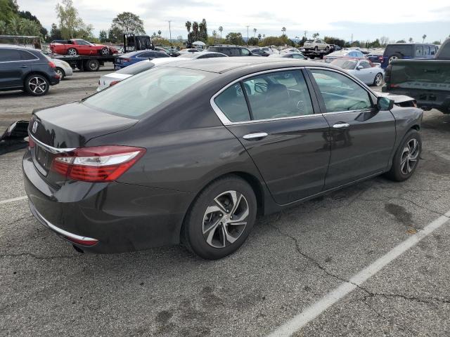 1HGCR2F35HA178560 - 2017 HONDA ACCORD LX BLACK photo 3