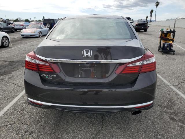 1HGCR2F35HA178560 - 2017 HONDA ACCORD LX BLACK photo 6