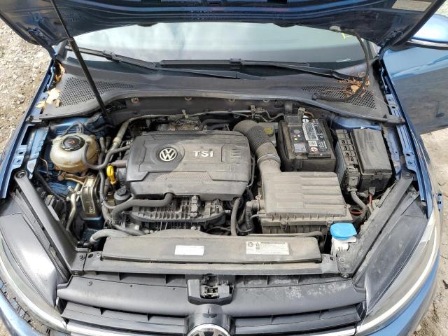 3VWD17AU4JM757889 - 2018 VOLKSWAGEN GOLF SPORT S BLUE photo 11