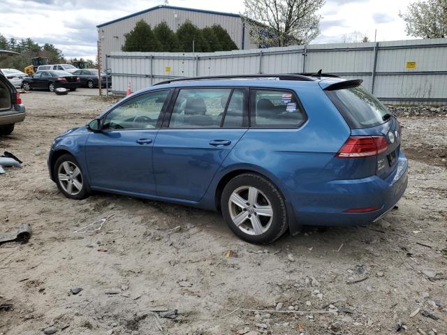 3VWD17AU4JM757889 - 2018 VOLKSWAGEN GOLF SPORT S BLUE photo 2