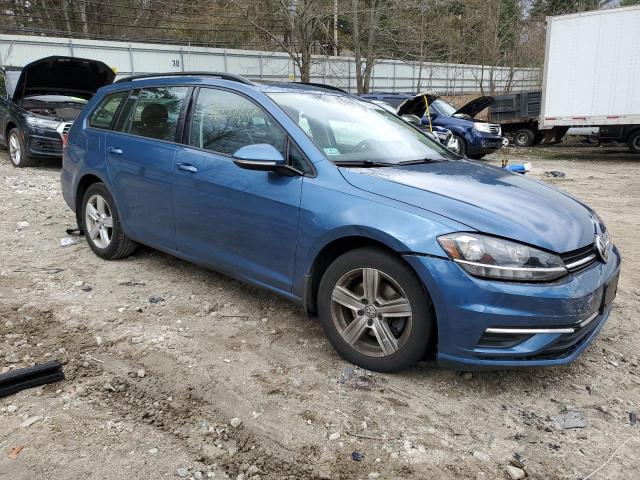 3VWD17AU4JM757889 - 2018 VOLKSWAGEN GOLF SPORT S BLUE photo 4