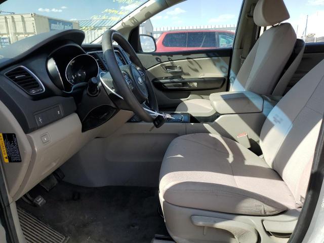 KNDMA5C18G6174566 - 2016 KIA SEDONA L SILVER photo 7