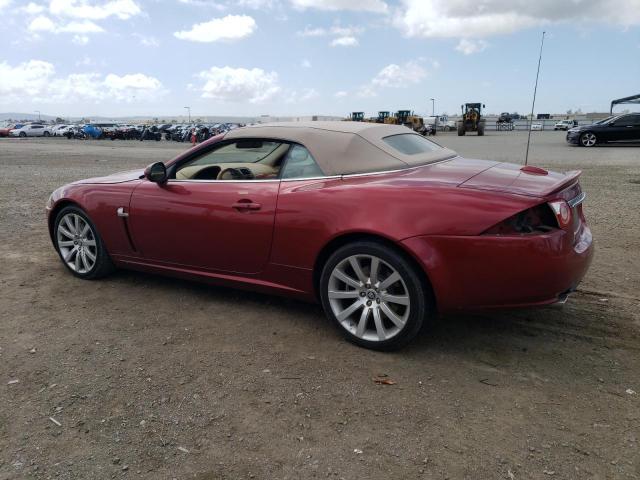 SAJWA44B275B08177 - 2007 JAGUAR XK RED photo 2