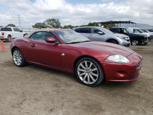 SAJWA44B275B08177 - 2007 JAGUAR XK RED photo 4