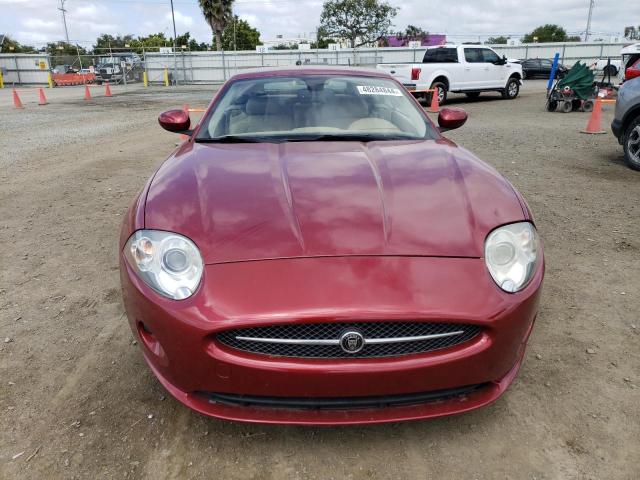 SAJWA44B275B08177 - 2007 JAGUAR XK RED photo 5