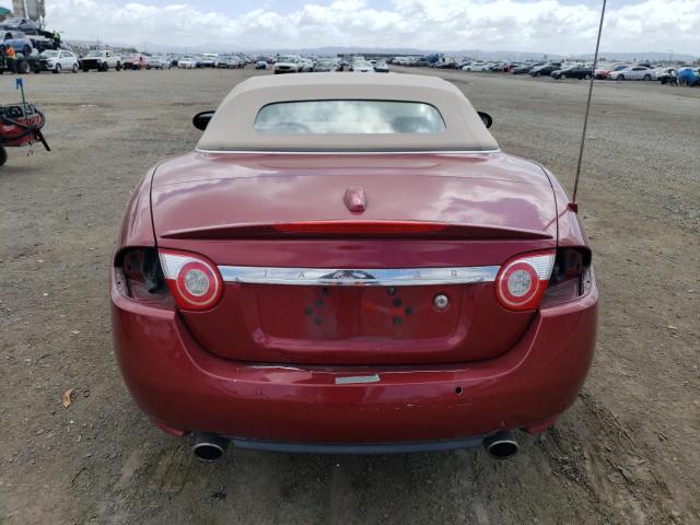 SAJWA44B275B08177 - 2007 JAGUAR XK RED photo 6