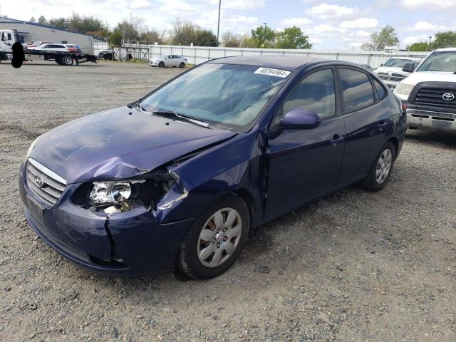 KMHDU46D48U340923 - 2008 HYUNDAI ELANTRA GLS BLUE photo 1