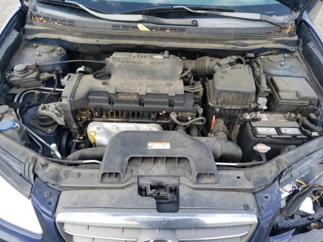 KMHDU46D48U340923 - 2008 HYUNDAI ELANTRA GLS BLUE photo 11