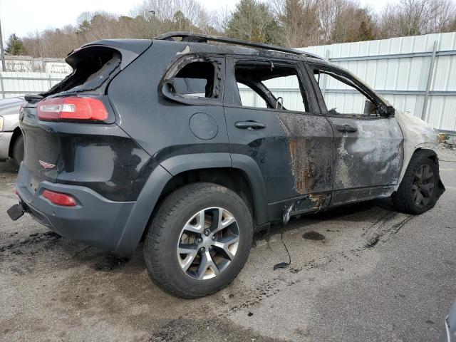 1C4PJMBX6JD512482 - 2018 JEEP CHEROKEE TRAILHAWK BLACK photo 3