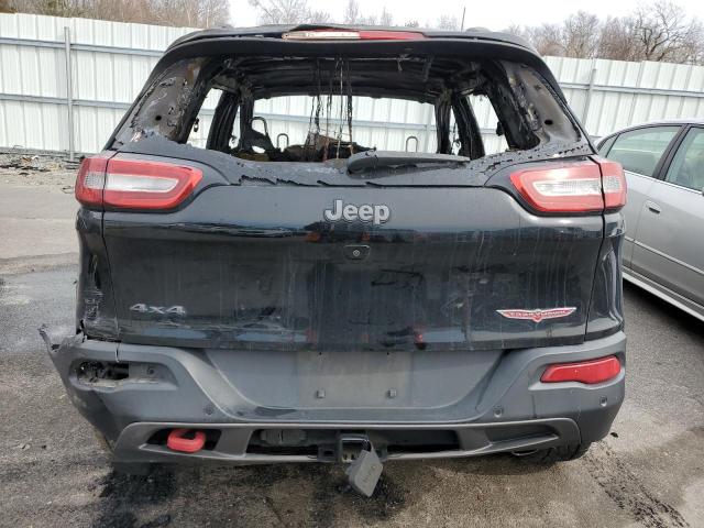 1C4PJMBX6JD512482 - 2018 JEEP CHEROKEE TRAILHAWK BLACK photo 6