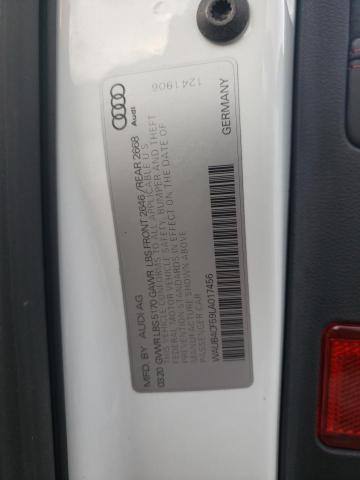 WAUB4CF59LA017456 - 2020 AUDI S5 PRESTIGE 白色 照片 12