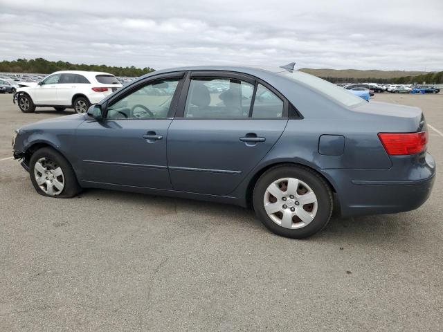 5NPET46C39H517461 - 2009 HYUNDAI SONATA GLS BLUE photo 2