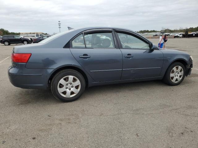 5NPET46C39H517461 - 2009 HYUNDAI SONATA GLS BLUE photo 3