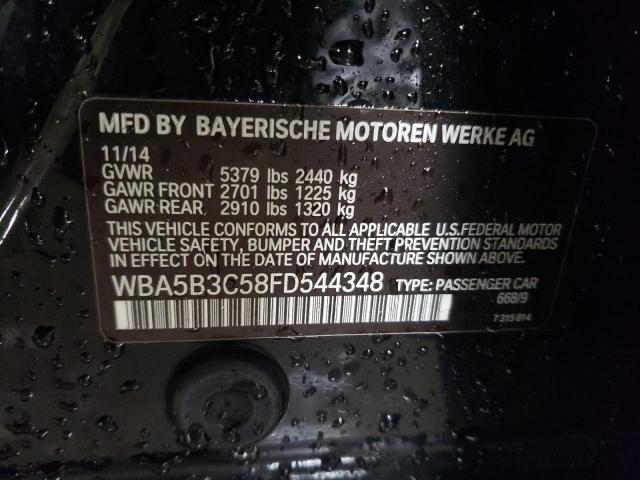 WBA5B3C58FD544348 - 2015 BMW 535 XI BLACK photo 13