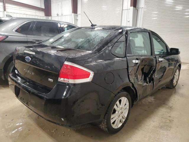 1FAHP3HN4BW183585 - 2011 FORD FOCUS SEL BLACK photo 3