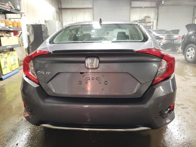 19XFC1F35ME003126 - 2021 HONDA CIVIC EX GRAY photo 6