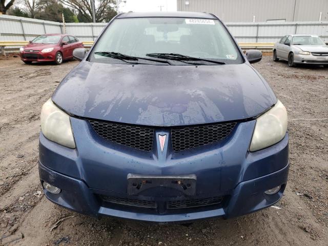 5Y2SM62804Z401763 - 2004 PONTIAC VIBE BLUE photo 5