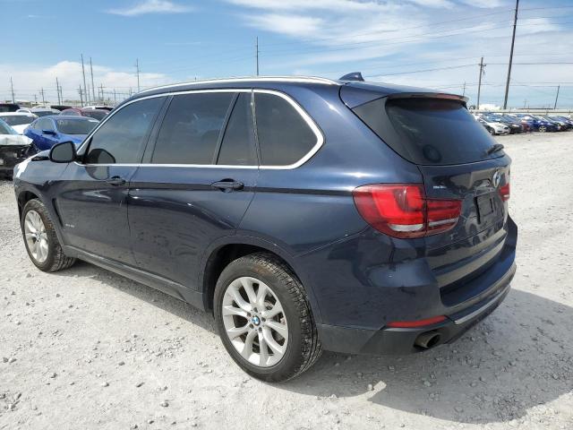 5UXKR0C55F0P03638 - 2015 BMW X5 XDRIVE35I BLUE photo 2