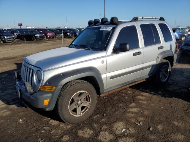 1J4GL38K56W219114 - 2006 JEEP LIBERTY RENEGADE SILVER photo 1