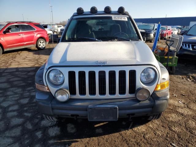 1J4GL38K56W219114 - 2006 JEEP LIBERTY RENEGADE SILVER photo 5