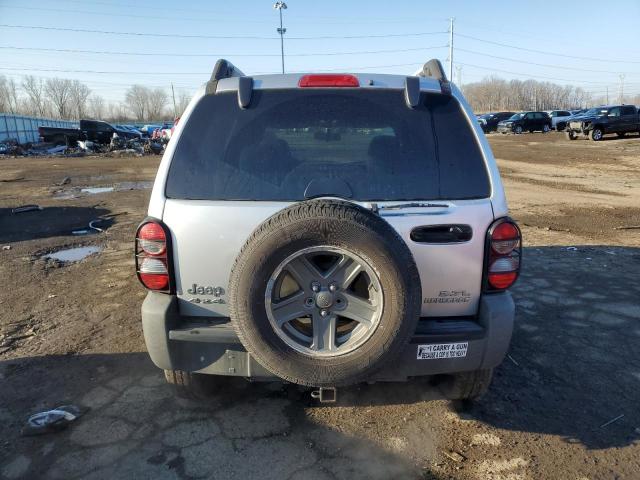 1J4GL38K56W219114 - 2006 JEEP LIBERTY RENEGADE SILVER photo 6